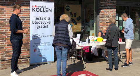 Blodsockerkollen Gamla Loggan
