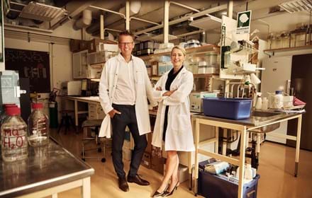 The Co Founders Of Sigrid Therapeutics, Tore Bengtsson And Sana Alajmovic