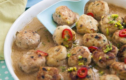 Asiatiska Kycklingbollar I Kokosas 1500 1344X13442