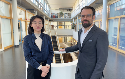 Mengyu Pans Andreas Edsfeldt Foto Petra Olsson